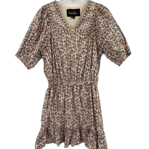 Nicole Miller Collection Cotton Dress - Size 6 - NWT - Picture 1 of 5